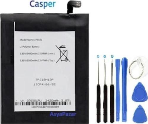 Casper Via A3 Pil Batarya Tpj18H13P ve Tamir Seti