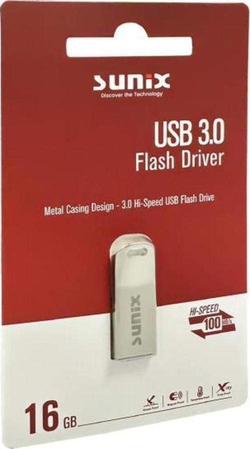 16 GB 100 MB/s USB 3.0 Flash Bellek