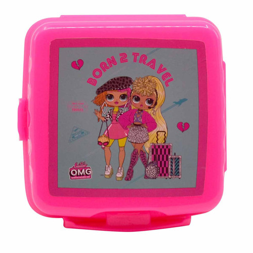 L.O.L. Surprise! O.M.G. "Born 2 Travel" Kız Çocuk Beslenme Kutusu (Pembe)
