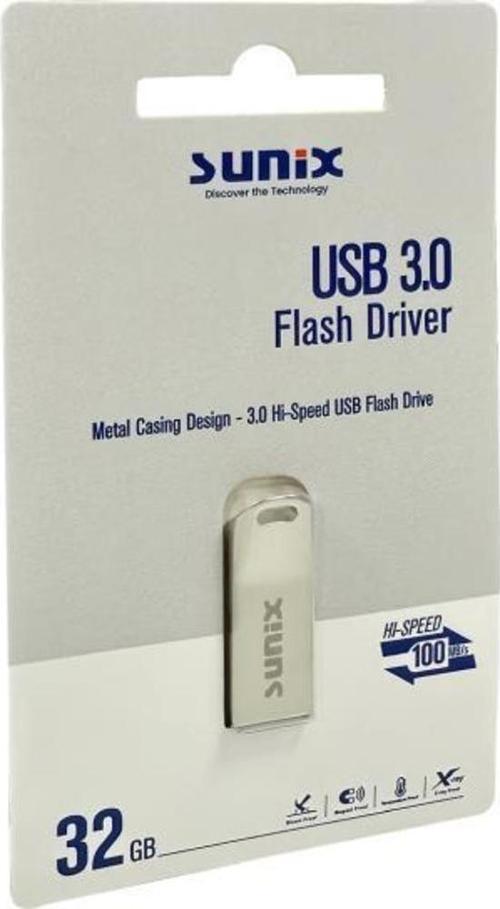 32 GB 100 MB/s USB 3.0 Flash Bellek