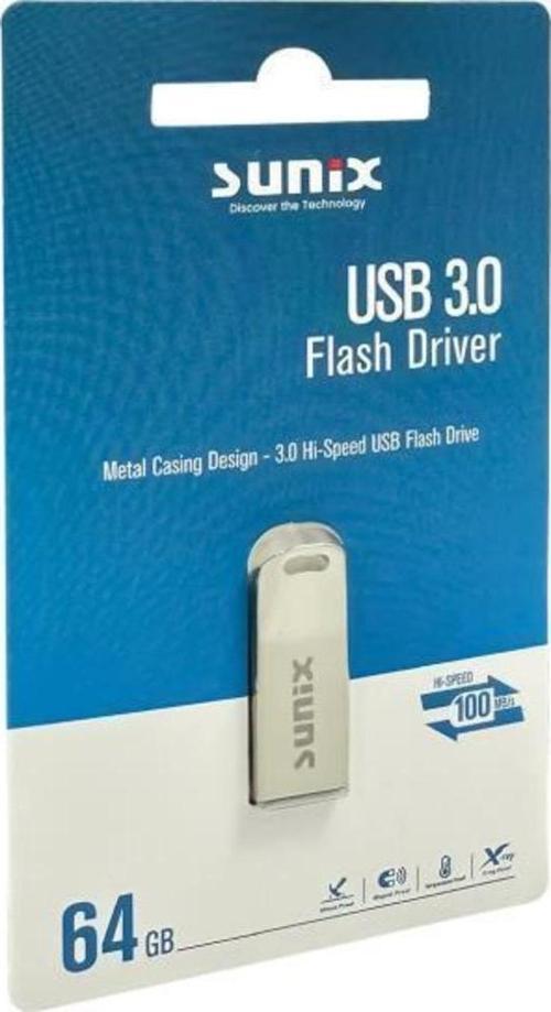 64 GB 100 MB/s USB 3.0 Flash Bellek