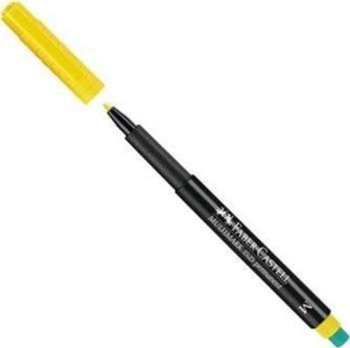 Faber-Castell Multimark 1525 Permanent Asetat Kalemi 1.0 mm (M) SARI