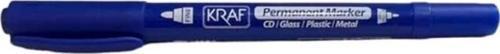 Permanent Marker Çift Uçlu Asetat Kalemi 250G Mavi