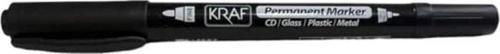 Permanent Marker Çift Uçlu Asetat Kalemi 250G Siyah