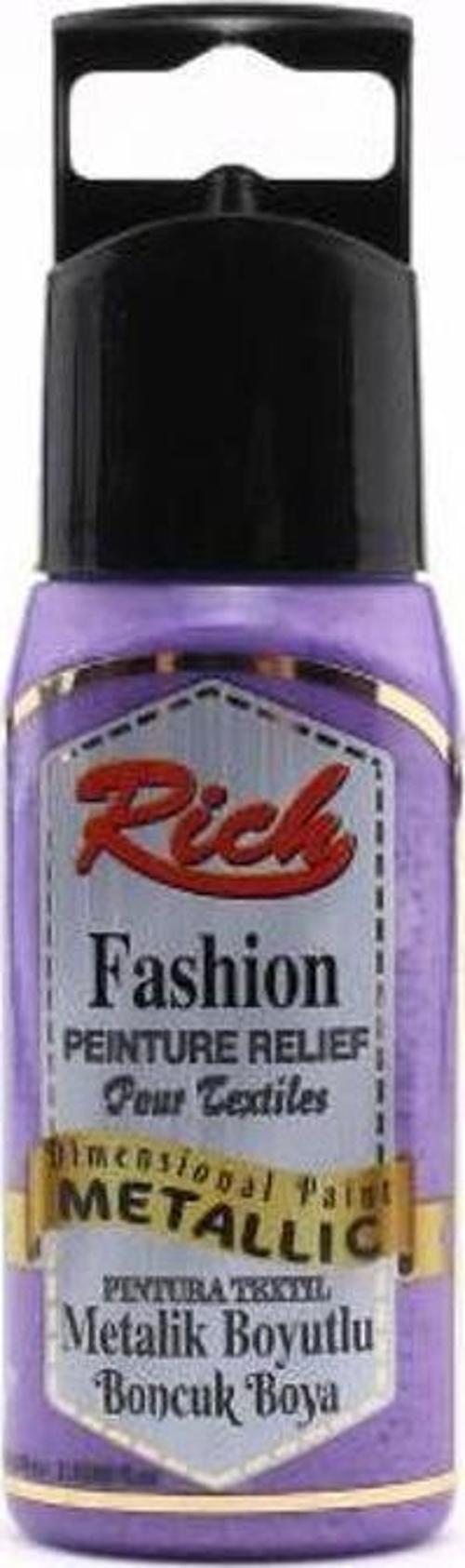 Boyutlu Boncuk Boya 60 ml. 926 METALİK MOR