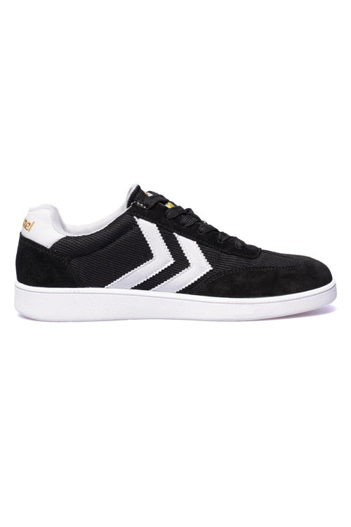 Siyah Keten Bağcıklı Unisex Yürüyüş ve Spor Ayakkabı Sneaker 900703 Hml VM78 Archive Studio