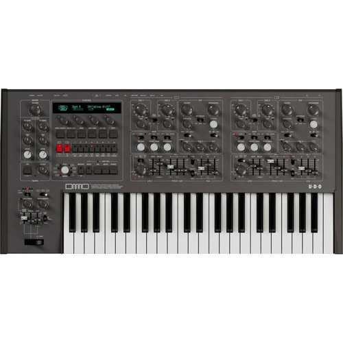 DMNO Black 8 Voice Hybrid Synthesizer Hibrit Analog Synthesizer