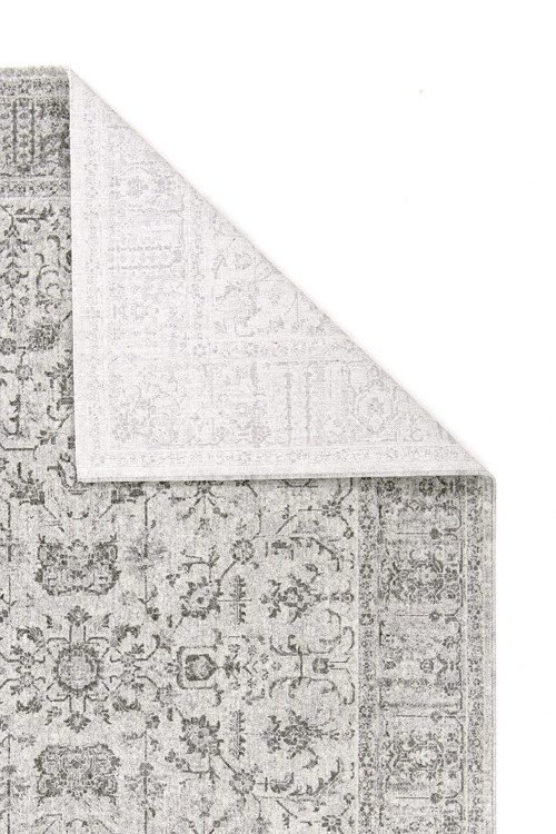 Hoom Rugs Etro 2705 Gri Vintage Desenli Salon Halısı 2