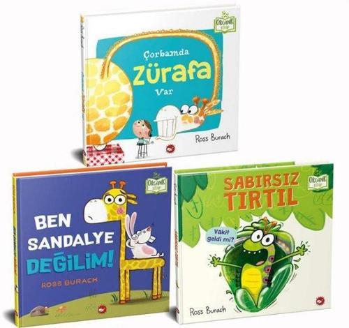 Hayvanlarla Eğleniyorum Organik Seti - 3 Kitap Takım