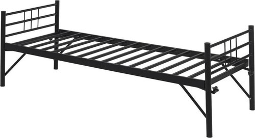 Tiny Tek Kişilik Metal Karyola Siyah 80 x 200
