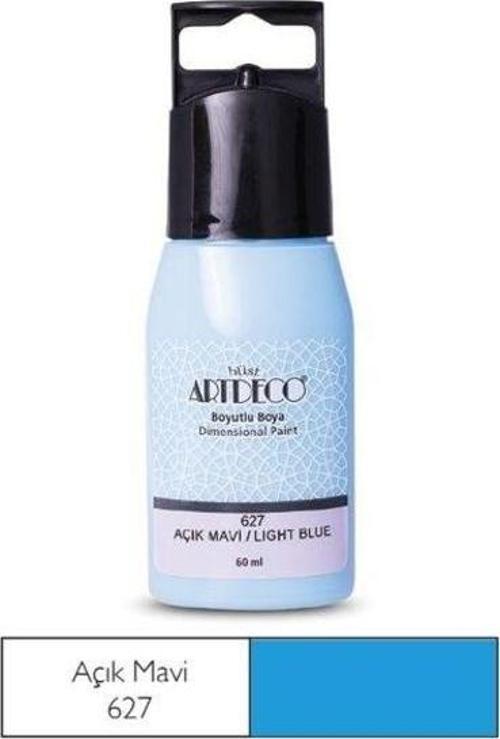 Boyutlu Boya 60 ml. 627 AÇIK MAVİ