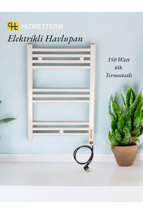 Elektrikli Havlupan 50X70 Beyaz
