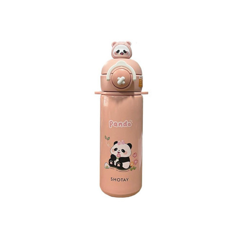 Termos Matara ( Panda ) 430 Ml. Pembe Sht-St-8818