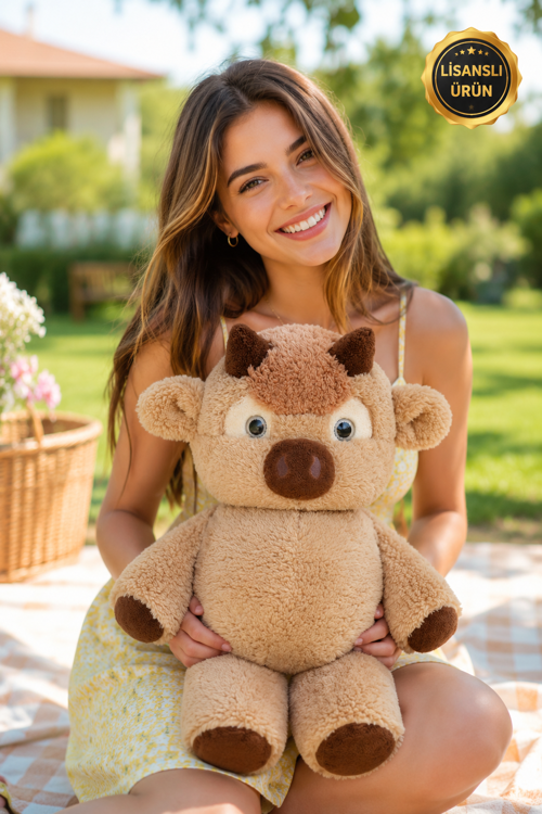Sallandığında Koşan Sevimli Peluş İnek - Yumuşacık Eğlenceli Peluş Oyuncak
