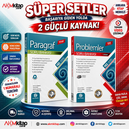 Bilgi Sarmal Paragraf ve Problemler Soru Bankası Seti 2 Kitap