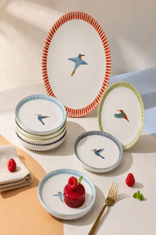 Colibri 7 Parça Pasta Takımı