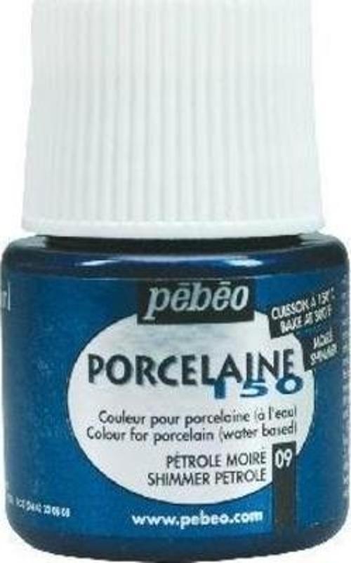 Porcelaine 150 Fırınlanabilir Porselen Boyası (Metalik) 109 Shimmer Petrole