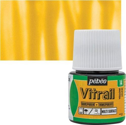 Vitrail Cam Boyası 45 ml. 14 Yellow