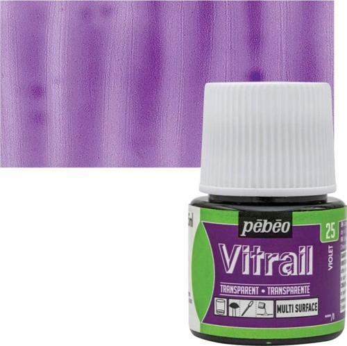 Vitrail Cam Boyası 45 ml. 25 Violet