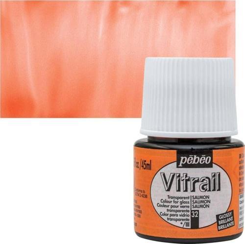 Vitrail Cam Boyası 45 ml. 32 Salmon
