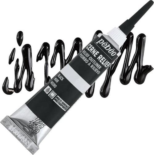Cerne Relief Cam Kontürü 20 ml Siyah
