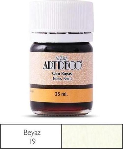 Cam Vitray Boyası 25 ml. 19 BEYAZ