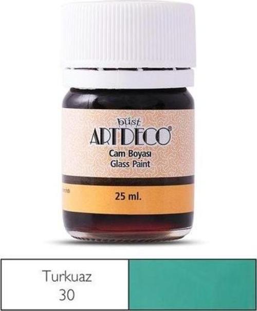 Cam Vitray Boyası 25 ml. 30 TURKUAZ
