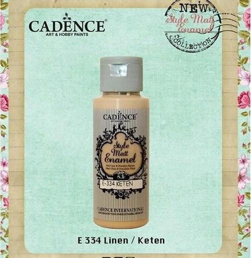 Style Matt Enamel Cam & Porselen Boyası 59 ml. E-334 Keten