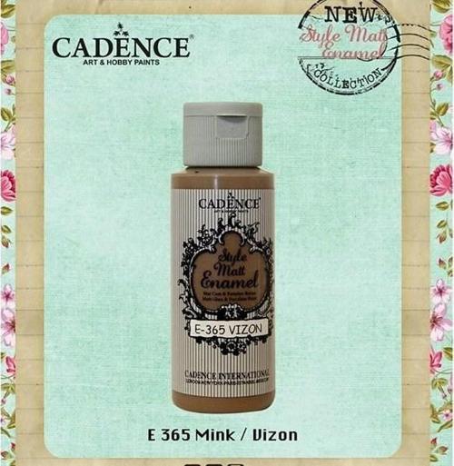 Style Matt Enamel Cam & Porselen Boyası 59 ml. E-365 Vizon