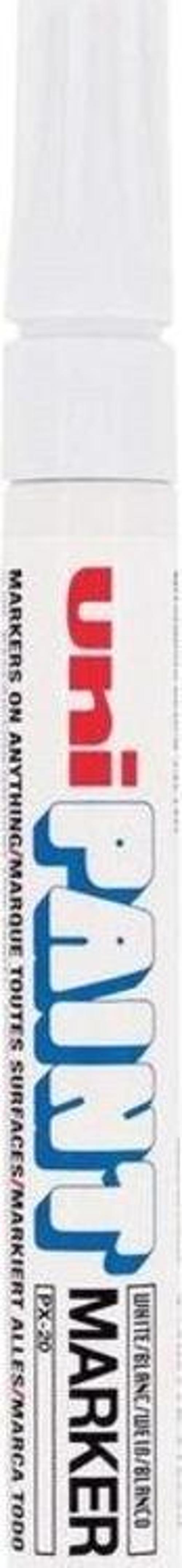 PX-20 Paint Marker 2.2-2.8mm Yuvarlak Uç Boyama Markörü Beyaz