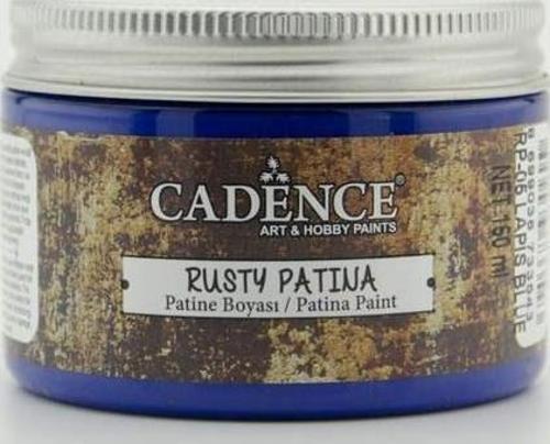 Rusty Patina Boyası 150 ml. RP05 LAPİS MAVİ