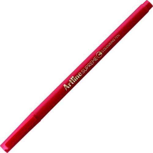 Supreme Coloring Keçe Uçlu Kalem 0,6mm Kırmızı