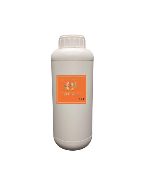 Şeftali Reed Diffuser Refill 1000 ml - Oda Kokusu Yedek Şişesi + 20 Adet Çubuk