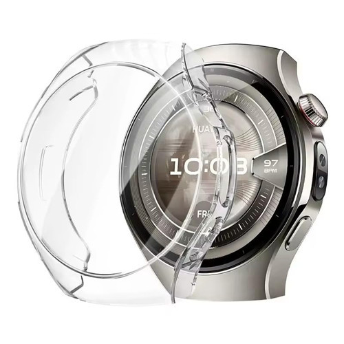 Huawei Watch 5 46mm İle Uyumlu Silikon Kılıf Koruma Kasa Koruyucu (GT SERİSİ İÇİN UYUMLU DEĞİLDİR) (
