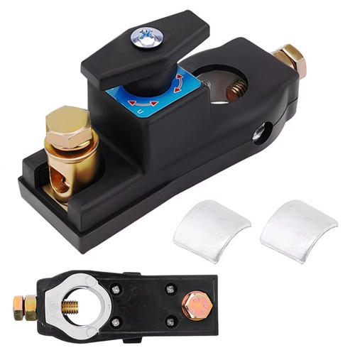 ZP-28786 Akü Şarteli Kutup Başı Kesici 12V/24V Uyumlu Çevirmeli Akü Koruma Aparatı