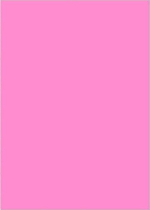 Kolej Fon Kartonu 160 gr. 50x70 cm. 100'lü Paket Fosforlu Pembe