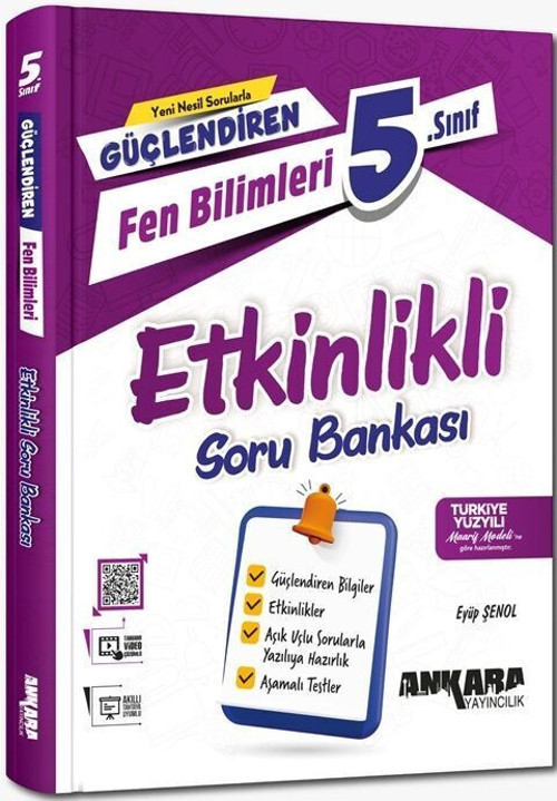 5. Sınıf Fen Bilimleri Güçlendiren Etkinlikli Soru Bankası Ankara Yayıncılık