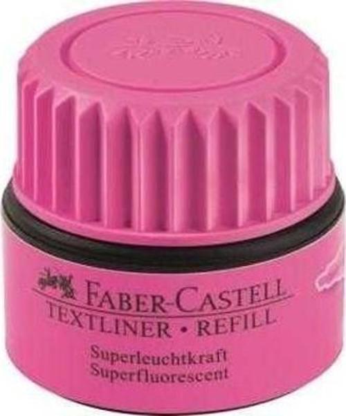 Faber-Castell Textliner Refill Fosforlu Kalem Mürekkebi PEMBE
