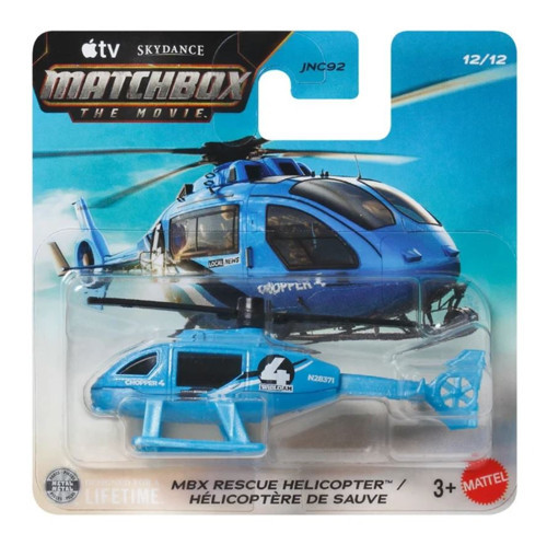 The Movie - MBX Rescue Helicopter - Blue (1/64) JND20