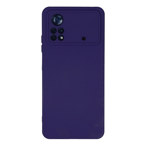 Xiaomi Poco X4 Pro 5g Kılıf Nano İçi Kadife Silikon - Mor