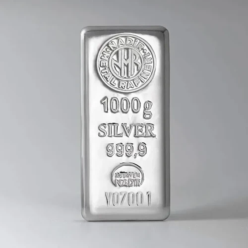 EMMAGOLD GÜMÜŞ KÜLÇE 1000 GRAM(1 KG) KÜLÇE 999 AYAR