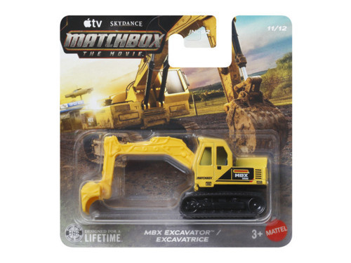 The Movie - MBX Excavator/Excavatrice (1/64) JND19