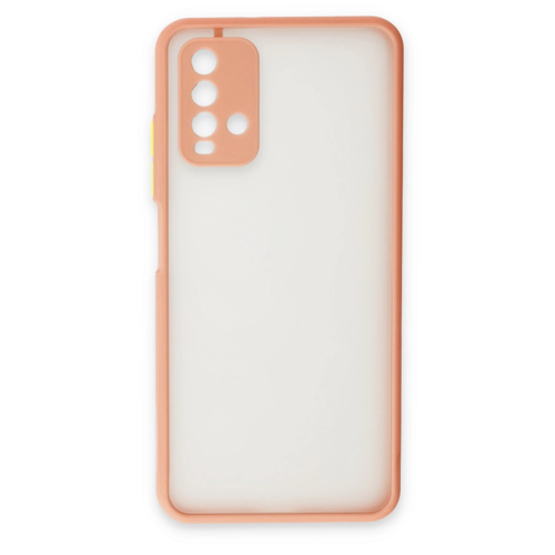 Xiaomi Redmi 9t Kılıf Montreal Silikon Kapak - Pembe