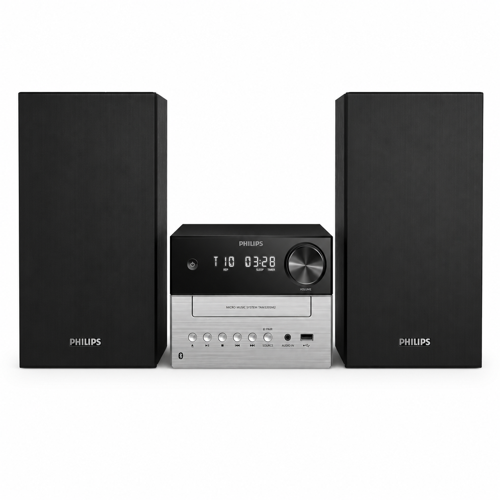 TAM3205M2/12 Bluetooth Mikro Müzik Sistemi, Bluetooth 5.4, CD Çalar, USB, FM Radyo, 20W RMS