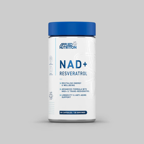 NAD+ Trans-Resveratrol Cellular Energy Antioxidant Support & Daily Wellness Formula 60 Caps