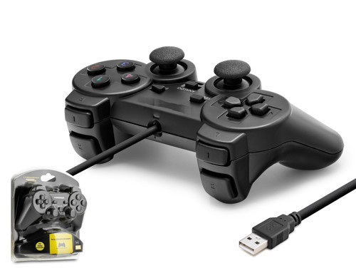 Büro Ev Ofis Bilgisayarı için Pc Uyumlu Kablolu Usb Gamepad Oyun Kolu