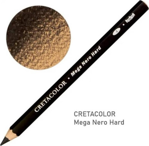 Mega Nero Pencil Hard Yağlı Kömür Kalem 461 48