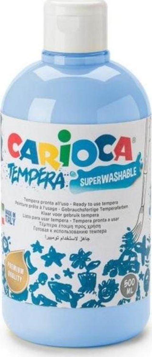 Tempera Yıkanabilir Poster Boya 500 ml. AÇIK MAVİ