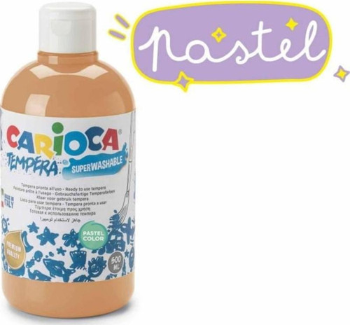 Tempera Yıkanabilir Poster Boya 500 ml. PASTEL TURUNCU