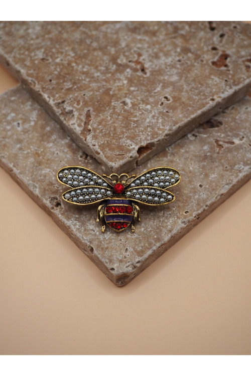 Ruby Queen Arı Broş